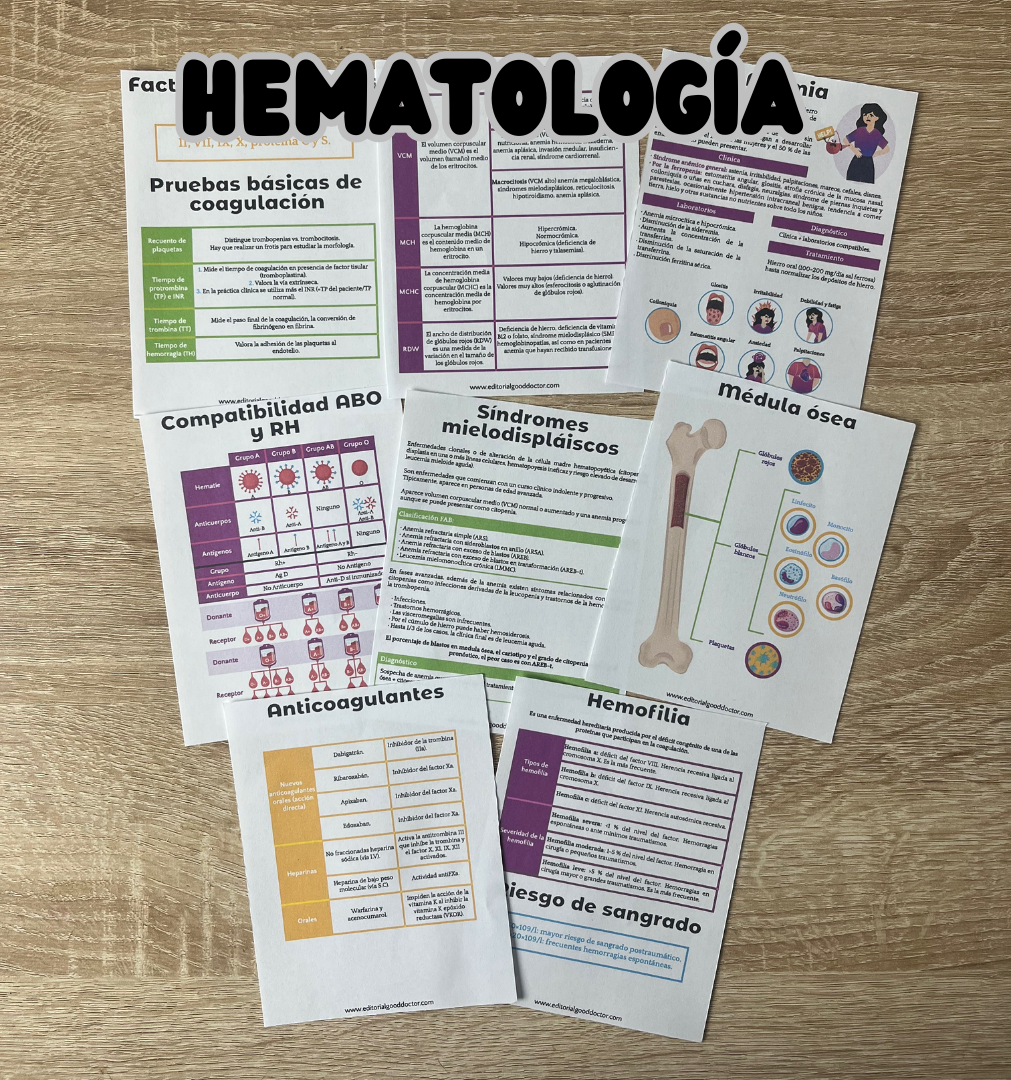 Medicina interna en flashcards PDF – Editorial Good Doctor