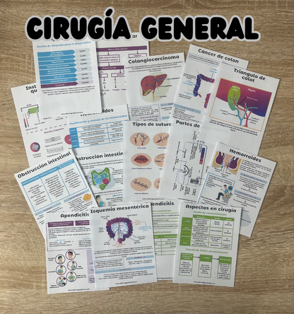 Cirugía general y anestesia en flashcards PDF