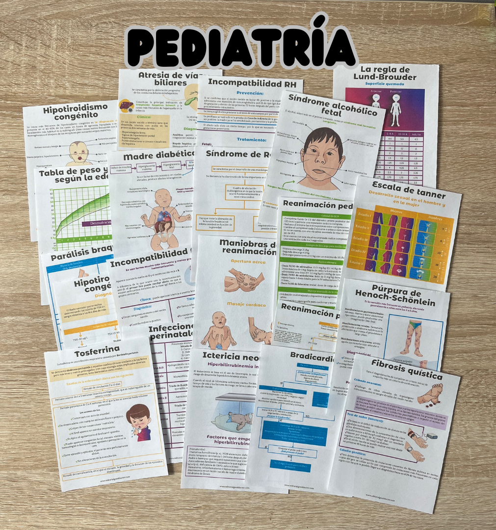 Pediatría en flashcards PDF