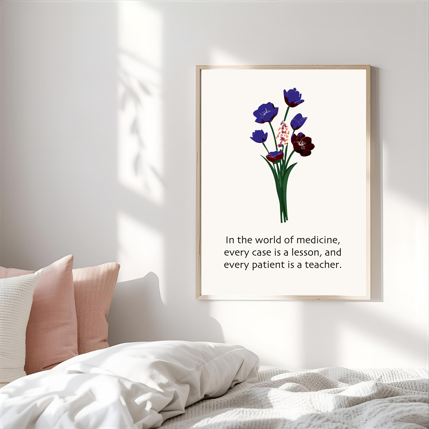 Arte de pared "In the world of medicine.."