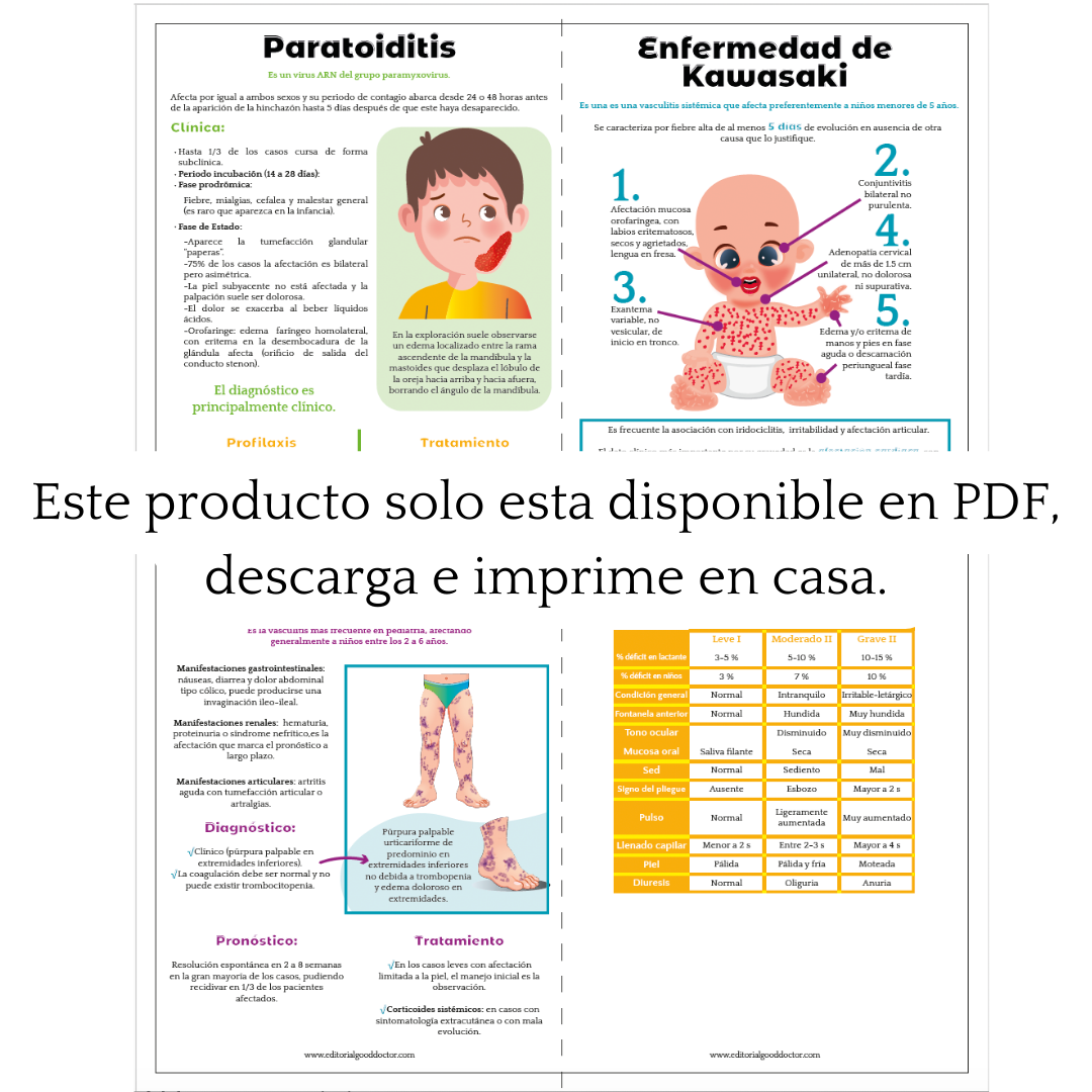 Pediatría en flashcards PDF